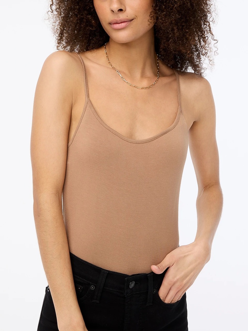 J. Crew Layering Cami in Light Sienna M